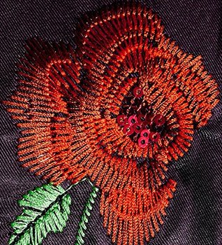 Read Online Embroidery: Custom Embroidered Patches: Embroidery Stitches: Embroidery Patterns: Embroidery Machine: Hand Embroidery: Machine Design: Everything You Need to Know - Dale Waller | PDF