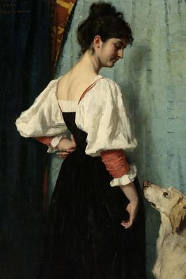 Read Portrait of a Young Woman with 'Puck the Dog Art Journal: 150 Page Lined Notebook/Diar -  file in PDF