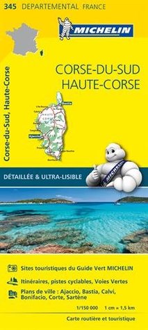 Read CORSE - DU - SUD / HAUTE - CORSE 11345 CARTE ' LOCAL ' ( France ) MICHELIN KAART - Guides Touristiques Michelin | ePub