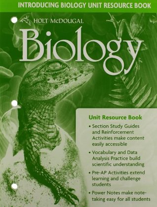 Read Online Holt McDougal Biology: Unit Resource Book Introducing Biology - McDougal Littel file in ePub