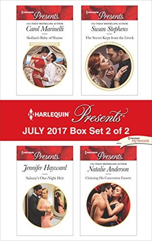 Download Harlequin Presents July 2017 - Box Set 2 of 2: Sicilian's Baby of Shame / Salazar's One-Night Heir / The Secret Kept from the Greek / Claiming His Convenient Fiancée - Carol Marinelli | PDF