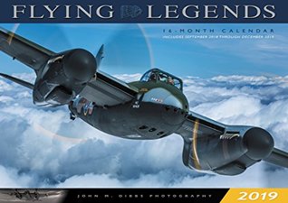 Read Online Flying Legends 2019: 16-Month Calendar - September 2018 through December 2019 - Editors of Rock Point | ePub