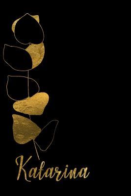 Download Katarina: Personalized Writing Journal for Women - Elegant Black and Gold - Fancy Names Press file in PDF