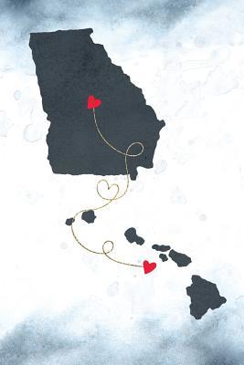 Download Georgia & Hawaii: Long Distance Out of State Notebook - Blank Lines -  file in PDF