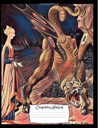 Download Dragon Composition Notebook: 8.5 x 11 Vintage fantasy art cover composition notebook / Journal 150 lined wide ruled pages, dragon medieval softcover book. (Volume 3) - Abundant Creations | ePub