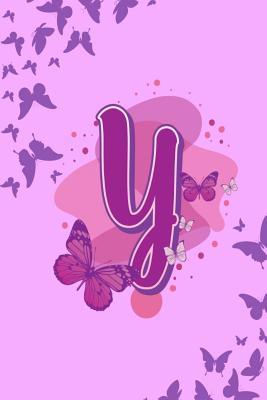 Read Y: Letter Y Monogram Purple & Pink Butterfly Notebook & Journal - Dream Darling Journals | PDF