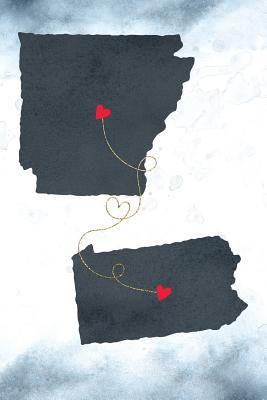 Read Arkansas & Pennsylvania: Long Distance Out of State Notebook - Blank Lines -  | PDF