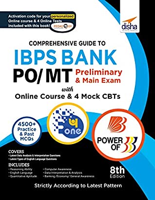 Read Online Comprehensive Guide to IBPS Bank PO/ MT Preliminary & Main Exam with Online Course & 4 Online CBTs (8th Edition) - Disha Experts | PDF