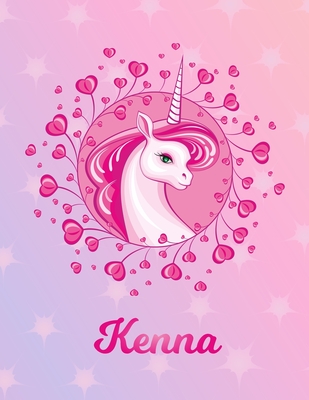 Download Kenna: Unicorn Sheet Music Note Manuscript Notebook Paper Magical Horse Personalized Letter K Initial Custom First Name Cover Musician Composer Instrument Composition Book 12 Staves a Page Staff Line Notepad Notation Guide Compose Write Songs - Unicornmusic Publications | ePub